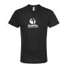 Unisex Poly-Rich V-Neck T-Shirt Thumbnail